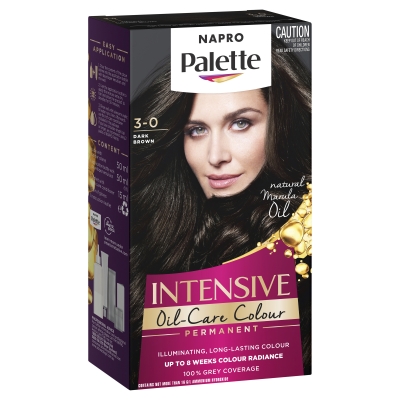 Napro Palette Intensive Permanent Hair Colour Dark Brown #3.0