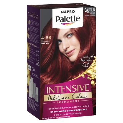 Napro Palette Intensive Permanent Hair Colour Intensive Dark Red #4.88