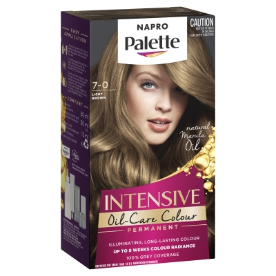 Napro Palette Intensive Permanent Hair Colour Light Brown #7.0