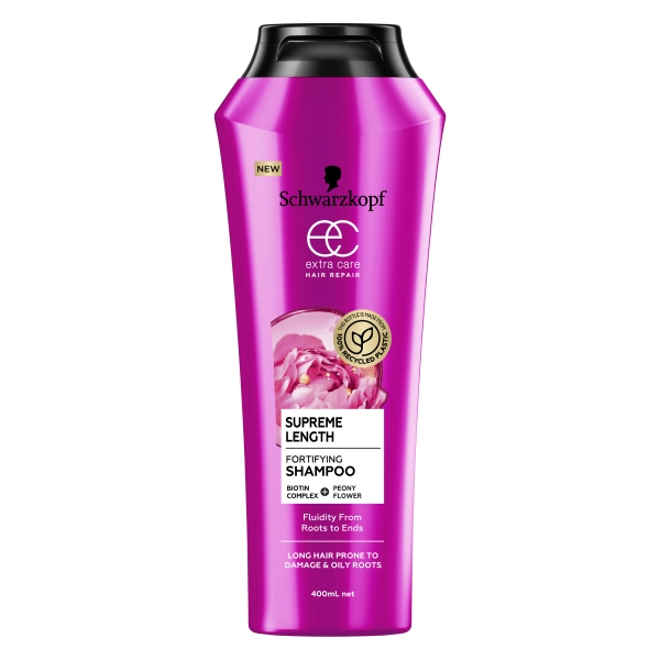 Schwarzkopf Extra Care Shampoo Supreme Length Fortifying 400ml