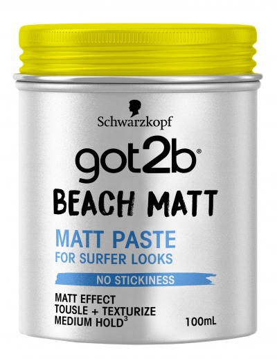 Schwarzkopf got2b Hair Styling Paste Beach Matt 100ml