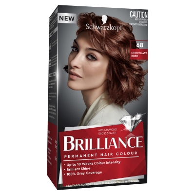 Schwarzkopf Brilliance Permanent Hair Colour Chocolate Rush #68