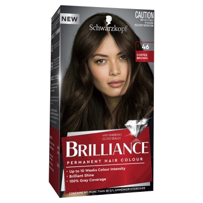 Schwarzkopf Brilliance Permanent Hair Colour Coffee Brown #46