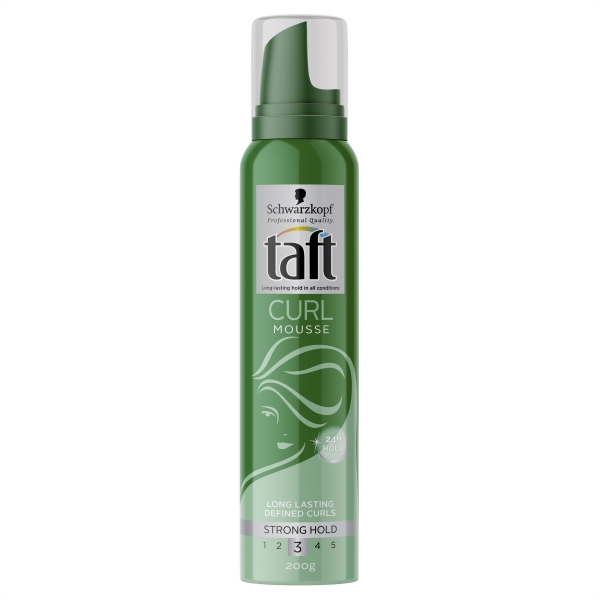 Schwarzkopf Taft Mousse Curl Strong Hold 200g