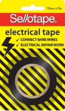 Sellotape Electrical Tape 19mm x 9m