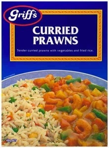 Griffs Curried Prawns 400g