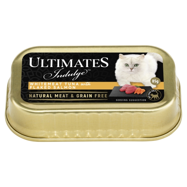 Ultimates Indulge Cat Food Tuna Flaked With Salmon 85g