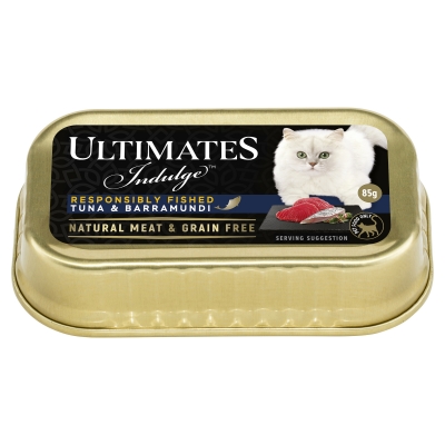 Ultimates Cat Food Tuna & Barramundi 85g