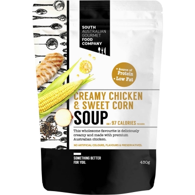 South Australian Gourmet Food Company Soup Chicken & Sweetcorn 430g