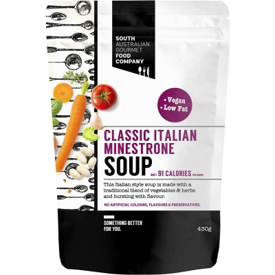 South Australian Gourmet Food Company Soup Classic Italian Minestrone 430g