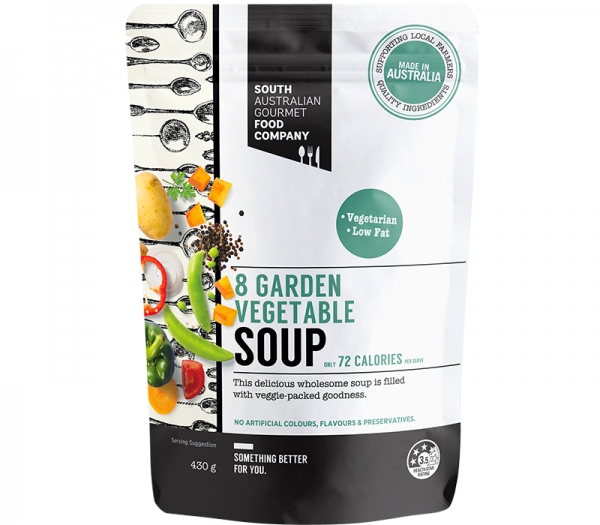 SA Gourmet Food Co Soup 8 Garden Veg 430g
