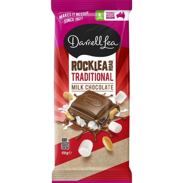 Darrell Lea Block Rocklea Road 170g