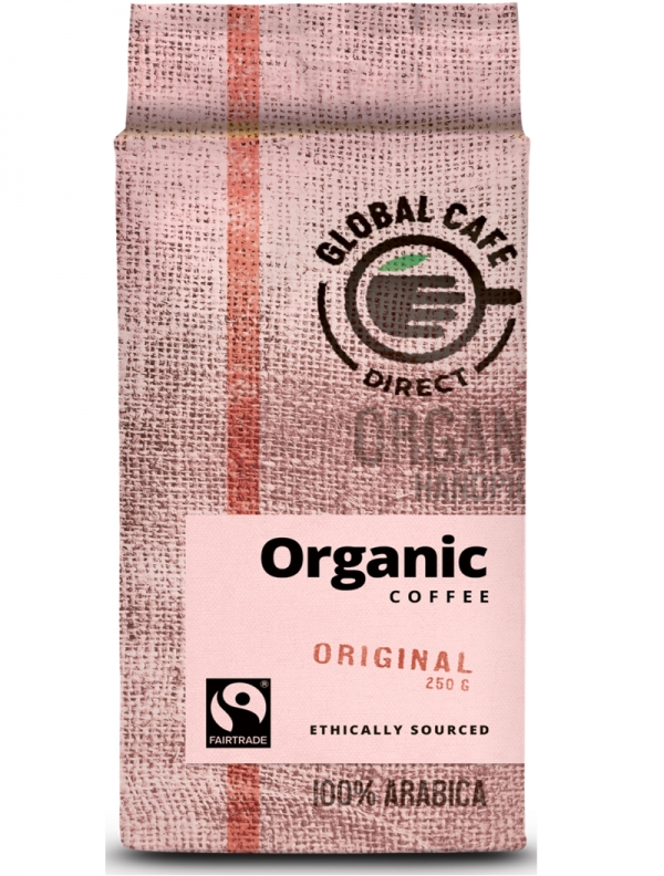 Global Cafe Direct Organic Coffee Ground 250g