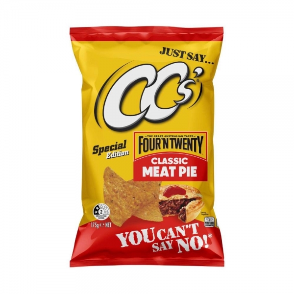 CC's Corn Chips Classic Meat Pie 175g