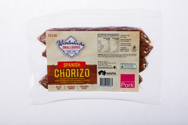 Wintulichs Spanish Chorizo 4 Pack 250g