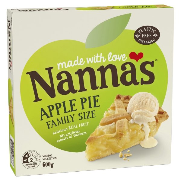 Nanna's Apple Pie 600g