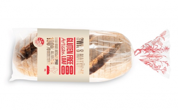 Swiss Natural Artisan Loaf Sliced Gluten Free 480g