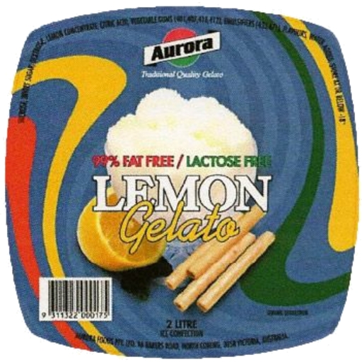 Aurora Gelati Lemon 2lt