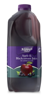Nippy's Apple & Blackcurrant Juice 2lt