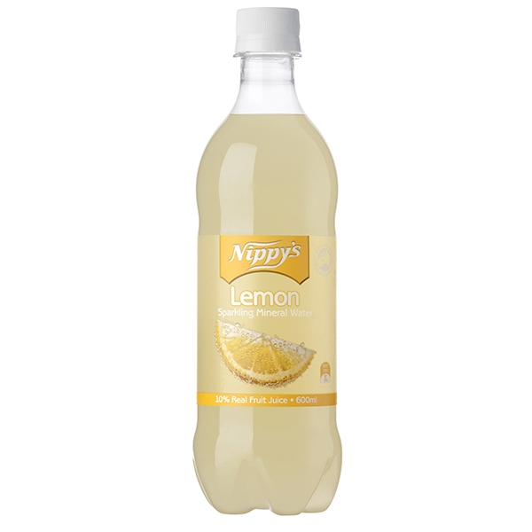 Nippy's Lemon Mineral Water 600ml
