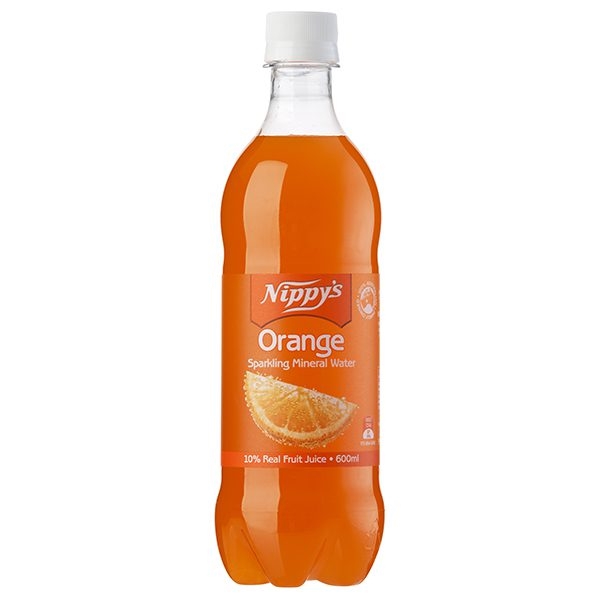 Nippy's Orange Mineral Water 600ml