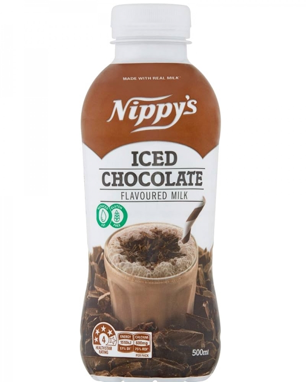 Nippy's Iced Chocolate Flavoured Milk 500ml