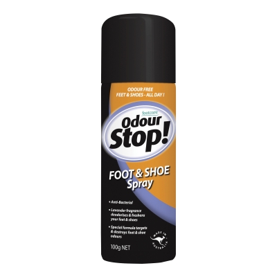 Footcare Odour Stop Foot & Shoe Spray 100g