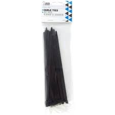 Jackhammer Cable Tie 4.8 x 200mm 25 Pieces