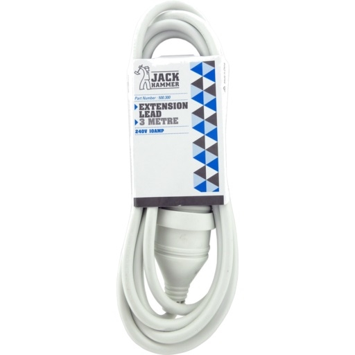 Jack Hammer Extension Lead 3m