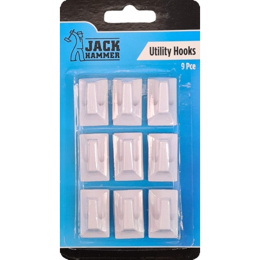 Jack Hammer Utility Hooks 9 Pieces