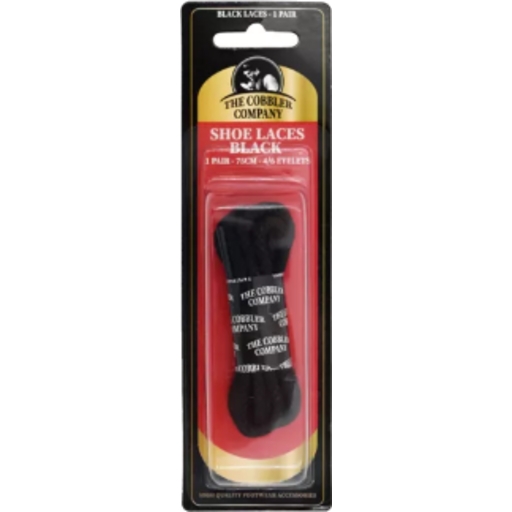 The Cobbler Company Black Laces 1 Pair