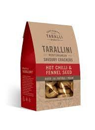 Continental Taralli Biscuits Tarallini Hot Chilli & Fennel Seed 125g