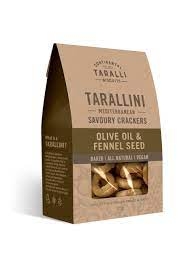 Continental Taralli Biscuits Tarallini Olive Oil & Fennel Seed 125g
