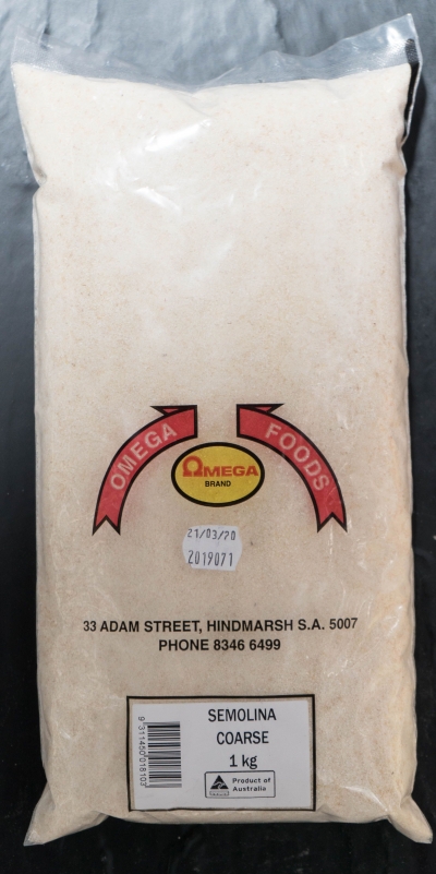 Omega Semolina Coarse 1kg