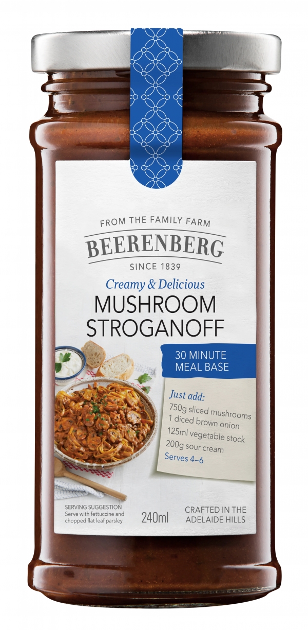 Beerenberg Recipe Base Mushroom Stroganoff 240ml
