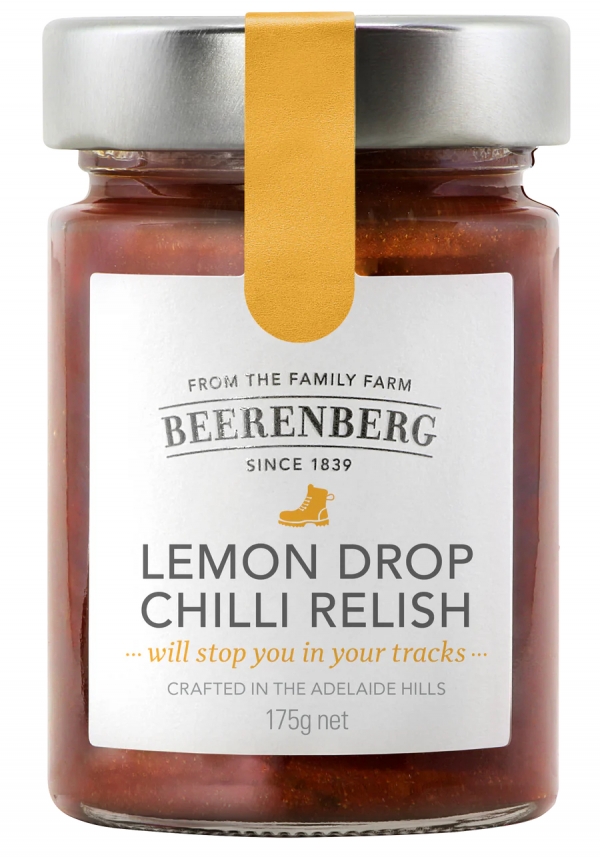 Beerenberg Lemon Drop Chilli Relish 175g