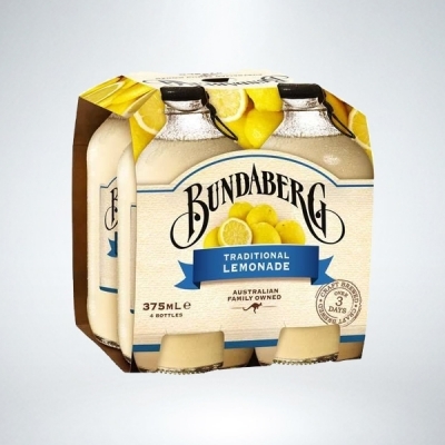 Bundaberg Lemonade Traditional 4 x 375ml