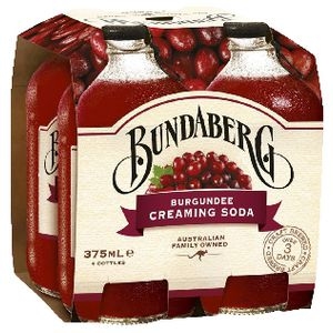 Bundaberg Creaming Soda 4 x 375ml