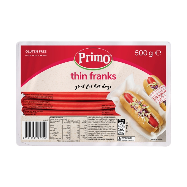Primo Franks Slim 500g