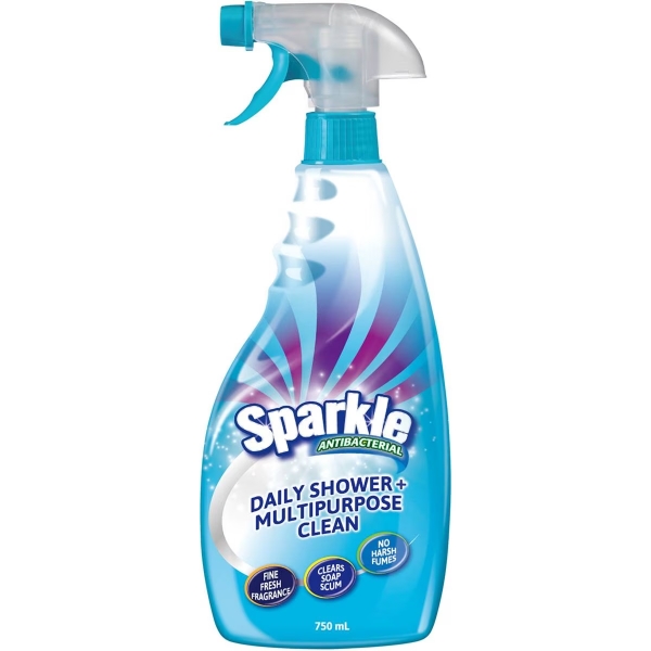 Sparkle Shower Cleaner Spring Fresh Trigger Spray 750ml