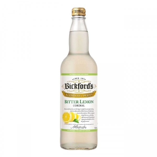 Bickford's Cordial Bitter Lemon 750ml