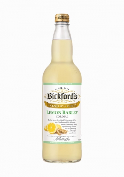 Bickford's Cordial Lemon Barley 750ml