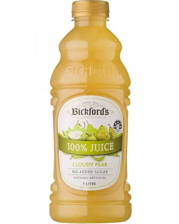 Bickford's Cloudy Pear Juice 1lt