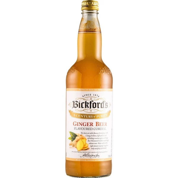 Bickford's Cordial Ginger Beer 750ml