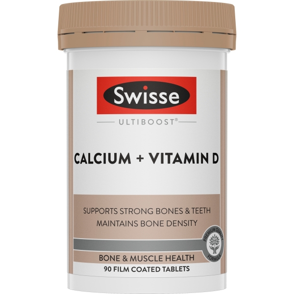 Swisse Ultiboost Calcium + Vitamin D 90 Pack