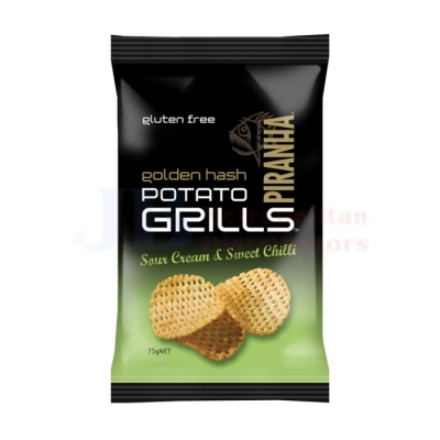 Piranha Grills Sour Cream & Sweet Chilli Gluten Free 75g