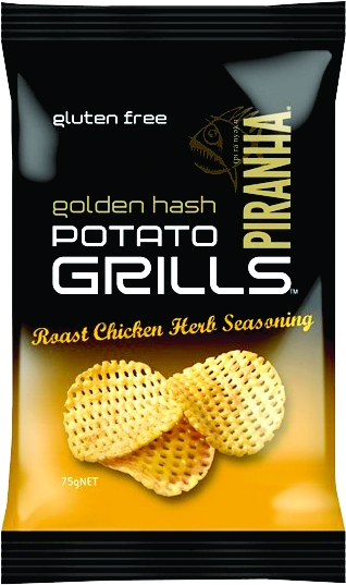 Piranha Potato Grills Roast Chicken Gluten Free 75g