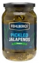 Fehlberg's Pickled Jalapenos 470g