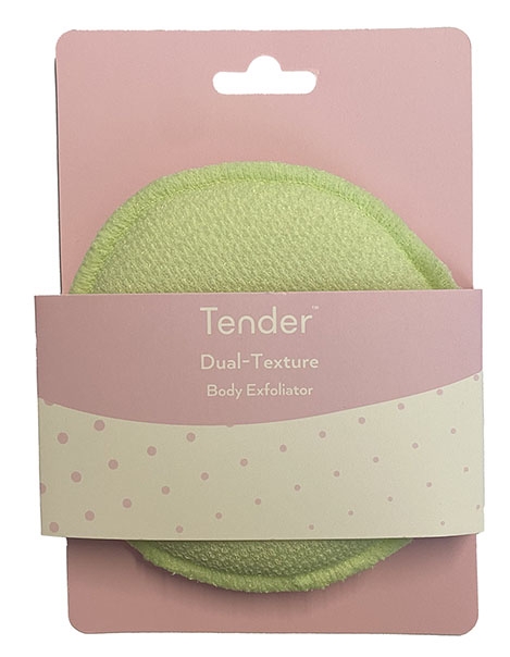 Tender Round Dual Texture Body Exfoliator Each