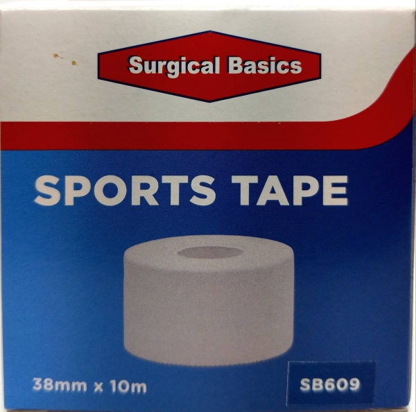Surgical Basics Sports Tape White 38mm x 10m